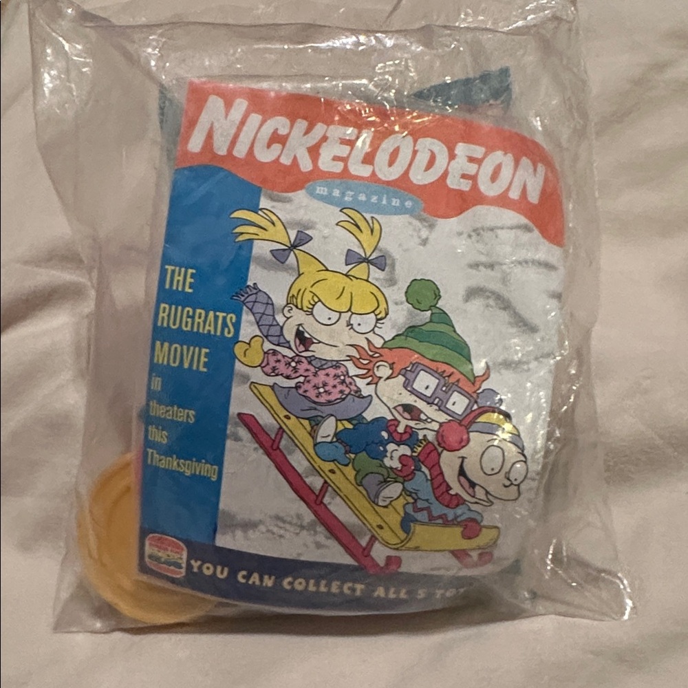 Burger King *Vintage* Nickelodeon The Rugrats Movie Phil & Lil Kids Club Meal